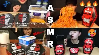 ASMR Mukbang -: JOLO Chips Challenge, I SURVIVE, One Chips Challenge, Extreme Spice, Dengerous Meal.