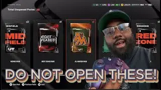 DO NOT OPEN TRAINING PACKS IN MUT!!!!! NO MONEY SPENT! (Episode 42)