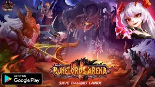 Runelords Arena: Turn-based Tactics Idle Hero RPG-Gameplay Walkthrough  (Android)