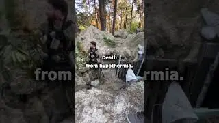 Russian soldiers are freezing