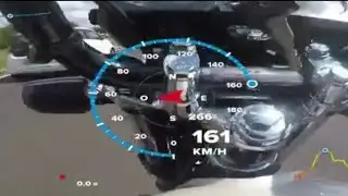 Rd 135 Top Speed GPS da GoPro !!!