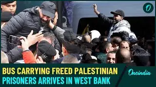 VIDEO| 369 Palestinian Prisoners Return After Israel-Hamas Hostage Exchange | West Bank Celebrates