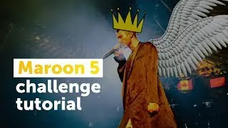Enter the Maroon 5 Challenge on PicsArt