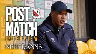 Neil Danns Post Match Interview | 2-2 Draw | Darlington FC