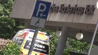 EvKK K&Ouml;LN, Notfallweg nicht belegt trotz NOTFAL-Patientin wurde mit ParkStrafe belegt! Teach Cologne