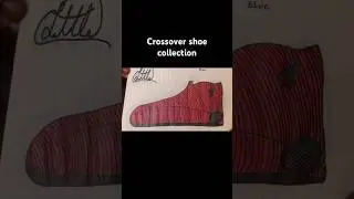 Crossover shoe design 1 #fyp #shoedesign #art #shoesaddict #crossover #shoes #artist