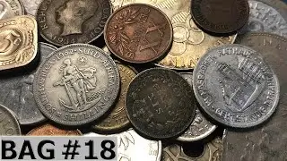EXPENSIVE (Silver) & TOUGH WORLD COINS UNBOXED In Half Pound World Coin Batch - Hunt #18
