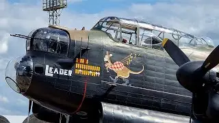 Avro Lancaster BBMF PA474  Engine start up  Part 1