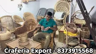 Luxury Cane & Bamboo Furniture by Craferia Export | Handcrafted Elegance