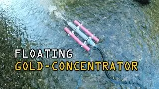 Floating Gold Concentrator with manual pump