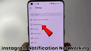 Instagram Notifications Not Showing Solution | Instagram notification Show kaise kere