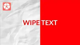 How to create a WIPE TEXT ANIMATION in Kinemaster | Kinemaster Tutorials | Tech Share Tamil