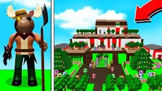 ROBLOX PIGGY MARKUS CHRISTMAS TREE FARM! (Piggy Build Mode)