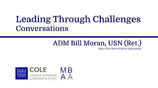 COLE-MBAA Leading Through Challenges Conversations with Guest Speaker: Bill Moran