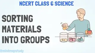 Sorting Materials Into Groups | Class 6 | Mind Map Animated
