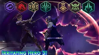 I hate his Frost Aurora 🤧 | Some Latest Sets Gameplay Against Prince of Glaciers (Hero 3) 🥶