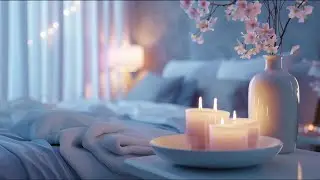 🌙 Soft Candlelight Bedroom Ambience LIVE | Deep Sleep & Calm Night Sounds