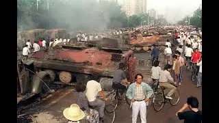 Tiananmen Square Post Massacre 2. June 5 - 14 1989