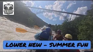 Lower New River Rafting (Medium Water) | Under the New River Gorge Bridge