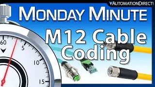 Understanding M12 Cable Coding from AutomationDirect