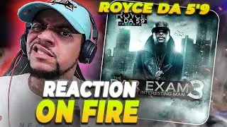 BARS...STRAIGHT BARS!!!!! Royce Da 5'9 - On Fire (LIVE REACTION) *Flashback Friday*