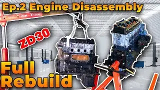 Nissan Patrol Restoration - Ep.2 Engine Disassembly