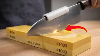 🔪 Острота до бритвы за 1 минуту! Трюк, который нужен каждому дому, но о котором мало