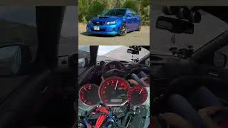 Tuned 380 HP Subaru Impreza 2.5 WRX STI / 100-200 km/h Acceleration / Autobahn / Big Turbo