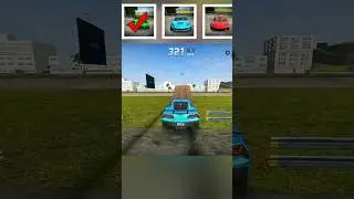 Which Super Car Will Cross The drain 🤔 | Extreme Car Driving Simulator 😱 #gaming #shorts #testing