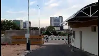 UHF RFID READER with boom barrier