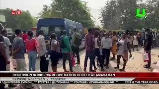 Confusion Rocks NIA Registration Center At Amasaman