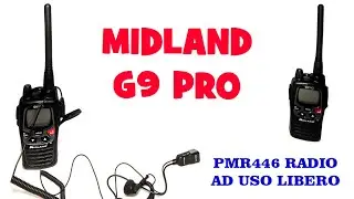 Midland G9 PRO - Tutorial - Funzioni ed impostazioni - Uso in emergenza - subtoni e problemi
