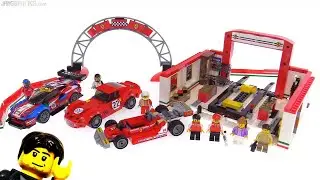 🔄 LEGO Speed Champions 2018 Ferrari Ultimate Garage review! 75889 re upload