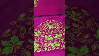 Blouse neck degine tdy work #music #computer work