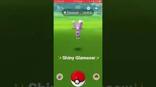 ✨Shiny Glameow✨ in Pok&eacute;mon go Fashion Week event