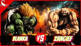 STREET FIGHTER Zangief VS Blanka (WWE 2K25!!!)