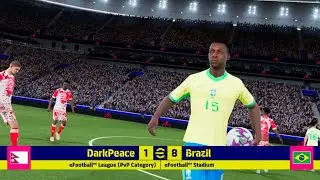 8-1 match highlights | Pele Messi #efootball 