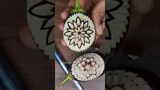 Easy Fruit & Veg Carving Ideas 🍆😲 #vegetablecarving
