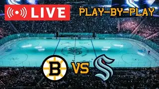 LIVE: Boston Bruins VS Seattle Kraken Commentary/Scoreboard!! #nhlbruins
