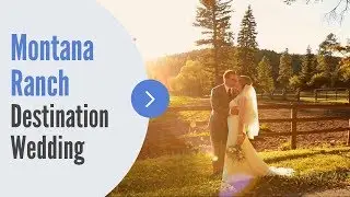 Emotional Wedding Vows at Montana Ranch Destination Wedding in the Mountains