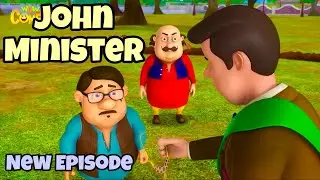 Motu Patlu | मोटू पतलू | Motu Patlu New Episode | John The Minister