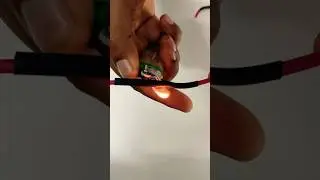 1.5 sqmm wire joint by hand | heat shrink insulation | strong & safe electrical connection #shorts