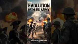 The Evolution of the U.S. Army &ndash; From Revolution to Modern Warfare 🇺🇸 #shorts #usarmy