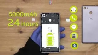 The NUU Mobile G1 Android Oreo (Go edition) Unboxing