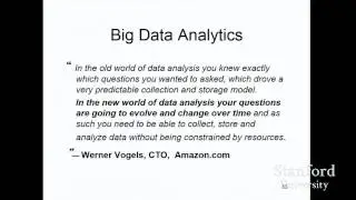 Stanford Seminar - Big Data: A Data Driven Society?