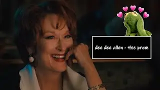 dee dee allen (meryl streep) - man! i feel like a woman | the prom