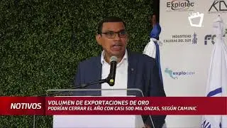 C&aacute;mara Minera de Nicaragua prev&eacute; alcanzar cifra r&eacute;cord por exportaciones de oro en 2022