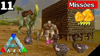 INSANE MISSION 🔥 Hatching Giant Dodo + Base Evolution | Ark Mobile EP 11 Brutal #arkmobile #ark