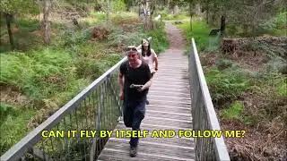 DJI Mini 3 Pro Drone active track and obstacle avoidance test