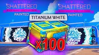 The BEST Totally Awesome Crate Opening on YouTube... | 100 Totally Awesome Crates in Rocket League!